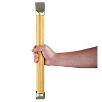 DWW Wooden Stair Grab Bar - Shower Safety Bath Handle - Waterproof Bathtub Assist Support Balance Hand Rail for Handicap, Elderly, Injury (Color : 30cm(11.8in))