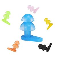 Artibetter Silicone Swimming Earplugs, 6 Pairs Ear Plugs, Ear Plugs Swimming Showering Case