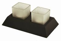 Decorative Candles & Holders Set With Wooden Stand YD19