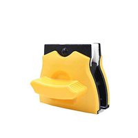 YUJJ Double Sided Window Cleaner Magnet Window Cleaner Tool for High-Rise Double Glazed Windows Fit to 20-30Mm Window Thickness,Yellow