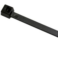Parts Express Cable Wire Tie 14" 120 lb Tensile Heavy Duty Black 100 Pcs. Made in USA