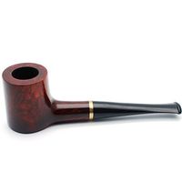 Mr. Brog Handmade Tobacco Smoking Pipe - Poker Pecan - Mediterranean Briar Wood
