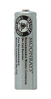 Moonrays 47740SP Rechargeable NiCd AA Batteries for Solar Powered Units, 8-Pack