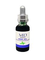 MD Wellness Boost | Pain Relief Oil Tincture for Anxiety, Stress Relief, Mood Support & Immune Support | Non-GMO, Made in USA & Organically Grown | Rich Omega 3, 6, 9 & Vitamin