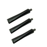 Smoking Pipe Mouthpiece Replacement 3 Pcs Acrylic Tobacco Pipe Mouthpiece for Tobacco Smoking Pipes (Type A)