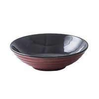 BLWX - Ceramic bowl home single creative personality eating small bowl small bowl commercial Japanese small bowl -3 colors bowl (color : Red)
