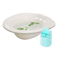 HZYWL Portable Bidet, Maternity Personal Hygiene Solution, Personal Care Washing Bowl Toilet Ideal for Travel, Standard Toilet Seats,1Pack