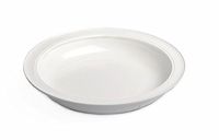 Providence Spillproof Co. Inner Lip Dish with Rim 9 Diameter - White by Providence Spillproof