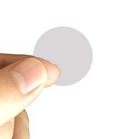 FORNY 1000 Pcs Clear Retail Package Seals 1 Inch Round Circle Wafer Package Seals Stickers/Labels (1.0 in)