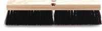 Carlisle 4520101 Flo-Pac Crimped Heavy Floor Sweep with Brace, Polypropylene Bristles, 18" Block Size, 3-1/4" Bristle Trim, Maroon (Pack of 12)