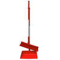 WEIFAN CAI- Broom Sets Dustpan and Brush Sets Sweep The Floor Health Dense Bristles,(Color : Red, Size : 92x36cm)