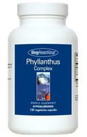 Phyllanthus Complex - 120 Vegetarian Capsules - Allergy Research Group