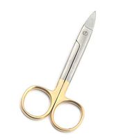 WDL Crown Scissors Serrated Straight 10.5CM T/C