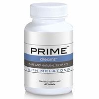 Prime Dreamz - Sleep Aid with Melatonin (40 Tablets) by Prime