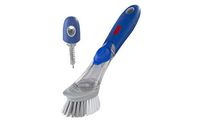 Quickie 2054902 Dish Brush, 2 in 1, Blue