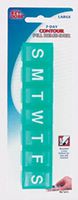 Ezy-Dose Pill Reminder 7-Day, Large 1 ea (Pack of 6)