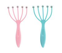 VNDEFUL 2 PCS Head Massager Head Massage Claw Ball Massage Manual Head Massager Scalp Massager