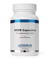Douglas Laboratories - MSM Capsules (Fundamental Sulfur) - Supports Joint, Connective Tissue, Hair, Skin, and Liver Health - 100 Capsules