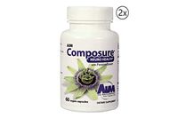 The AIM Companies Composure Neuro Health 60 Capsules (2 Bottle) Helps Maintain Neuro Health