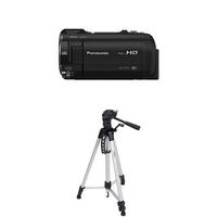 Panasonic HC-V770 HD Camcorder with Wireless Smartphone Twin Video Capture and 60-Inch Lightweight Tripod