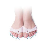 TOECORRE Hallux valgus Correction, Toe valgus, Big Foot Bone valgus, Hallux valgus Corrector, Toe Separator, Day and Night use, Silicone, Relieve Hallux valgus Pain, Overlapping Toes