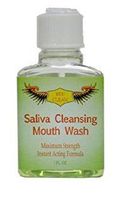10 Pack - Bee Clean Saliva Cleansing Detox Mouthwash 1 Fl Oz with Free I'm Baked Bro & Doob Tubes Sticker