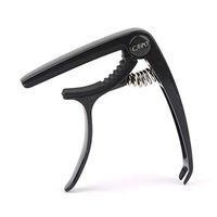 Guitar Capo, 2 Pack Universal Capo for Acoustic and Electric Guitar, Classical, Electirc Guitars, Ukulele, Banjo, Mandolin, Bass, 2-in-1 Acoustic-Black