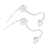 Tweak Hearing Replacement Tubes for Tweak Focus+T and TweakConnect Hearing Amplifiers (Medium (2B) Right, Dome)