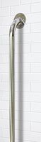 Essential Medical Supply Chrome Knurled Grab Bar, 12 Inch