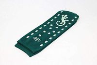 GBM Geckos - Plush Double Tread Non-Slip Safety Socks 6-Pack (Green, Medium)