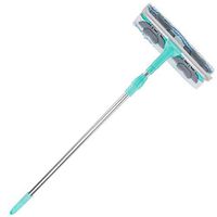 AOSQ Professional Microfiber Window Combination, Detachable, Multifunctional Window Cleaner, Wet and Dry, for Cleaning Floor Tiles, High-Level Glass, Etc.