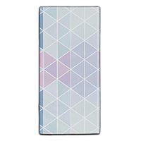 11.8 × 27.5" Dish Cloth Wash Cloth Pattern Geometric Background With Triangles Face Cleaning Rags Guest Hand Towels