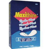 Hospeco Maxithins #4 Full Protection Sanitary Napkins Individually Boxed, 250/Case - HOSMT4 (HOS MT-4)