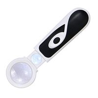 Handheld Magnifier Folding Portable Magnifier - with LED Light 8X 20X Dual Optical HD Glass Lens Lighting for Reading Inspection Repair Crafts Multifunctional Modern Magnifying Glass Series