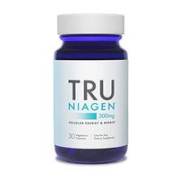 TRU NIAGEN Nicotinamide Riboside NAD Booster for Cellular Repair & Energy (NSF Certified for Sport) - 300mg Vegetarian Capsules, 300mg Per Serving - 30 Day Bottle
