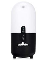 Desert Mist USB Aromatherapy Car Essential Oil Diffuser Humidifier Ultrasonic Aromatherapy Air Refresher for Car Office Desk Travel 7 Color LED Lights