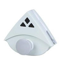 LZH FILTER Magnet Window Cleaner Tool, Triangle Design, Clenaer No Dead Angle, Comfortable Handle, for Double-Layered Glass (4-25Mm),Green