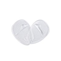 benefit-X 1 Pair Ball of Foot Cushions Breathable Non-Slip Silicone Thickened Half Heel Inserts Pads Soft Gel Insole Metatarsal Pads Shoe Inserts for Women High Heel