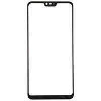 JUNXI Phone case Phone Cover Front Screen Outer Glass Lens for Xiaomi Redmi Note 6(Black)+ (Color : Black)