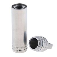 Mini Keychain Pill Holder, Titanium Waterproof Small Pill Case Bottle, Metal Pill Box for Men Women Outdoor Sports
