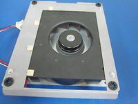 RG125-19/12N/12 - Fan Blower, RG125DC Series, Flatpak, 12 V, DC, 119 mm, 38 mm, 1.46 m??/Min