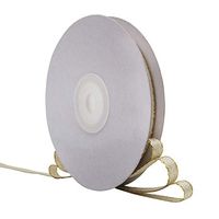 【 Ribbon King 】 Metallic Gold Ribbon Premium Sparkle Ribbon for Crafters Wedding Holiday Home Decoration Gift Wrap Card Making Hair Bows Floral Projects, 25 Y (1/4")