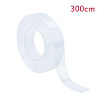 [Free Shipping]Traceless Washable Adhesive Tape, Reusable Gel Nano Tape Multifunction Clear Double-Sided Removable Tape for Paste Photos and Posters Fix Carpet Mats Paste Items etc 9.85 FT (B)