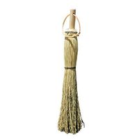 Authentic Hand Made All Broomcorn Broom (17.5-Inch/Hand)