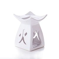 Feng Shui Zen Ceramic Essential Oil Burner Diffuser Tea Light Holder Great For Home Decoration & Aromatherapy OLBA108