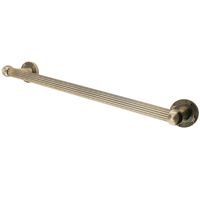 Kingston Brass DR910183 Georgian 18" Decorative Grab Bar, Antique Brass