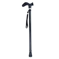 Trokoleg Walking Stick Multifunctional Folding Elderly Crutches Telescopic Height-Adjustable Walking Anti-Slip Walker,Black