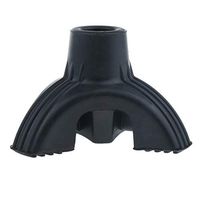 Self Standing Skid Resistant Tripod Anti Slip Rubber Replacement Tip Support Base for Cane Stick Crutch 5/8 inch 3/4 inch - 19mm
