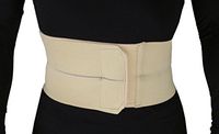 ObboMed® MB-2200XL 2-Panel Elastic Postpartum Girdle/Postoperative Abdominal Binder Belt, Injuries Support, Post Pregnancy, Post-Surgical, Hernia, Belly Wrap Brace–Trimming Waist (XL: 43-47 inches)