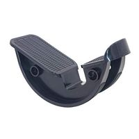 NszzJixo9 Foot Rocker Calf Ankle Stretch Board Massage Fitness Pedal Stretcher Plantar Black Improve Plantar Fasciitis, Calf Flexibility, Ankle Mobility (Black)